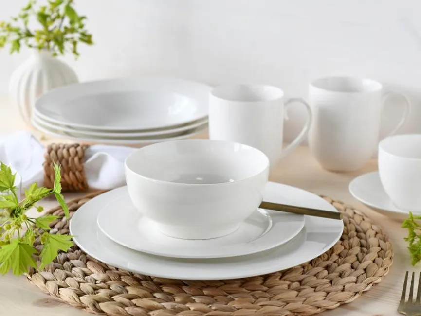 CreaTable Geschirr|Kombiservice Fleur Royal 42tlg.