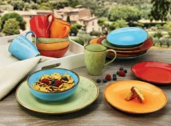 CreaTable Geschirr|Kombiservice Mediterran 16tlg.