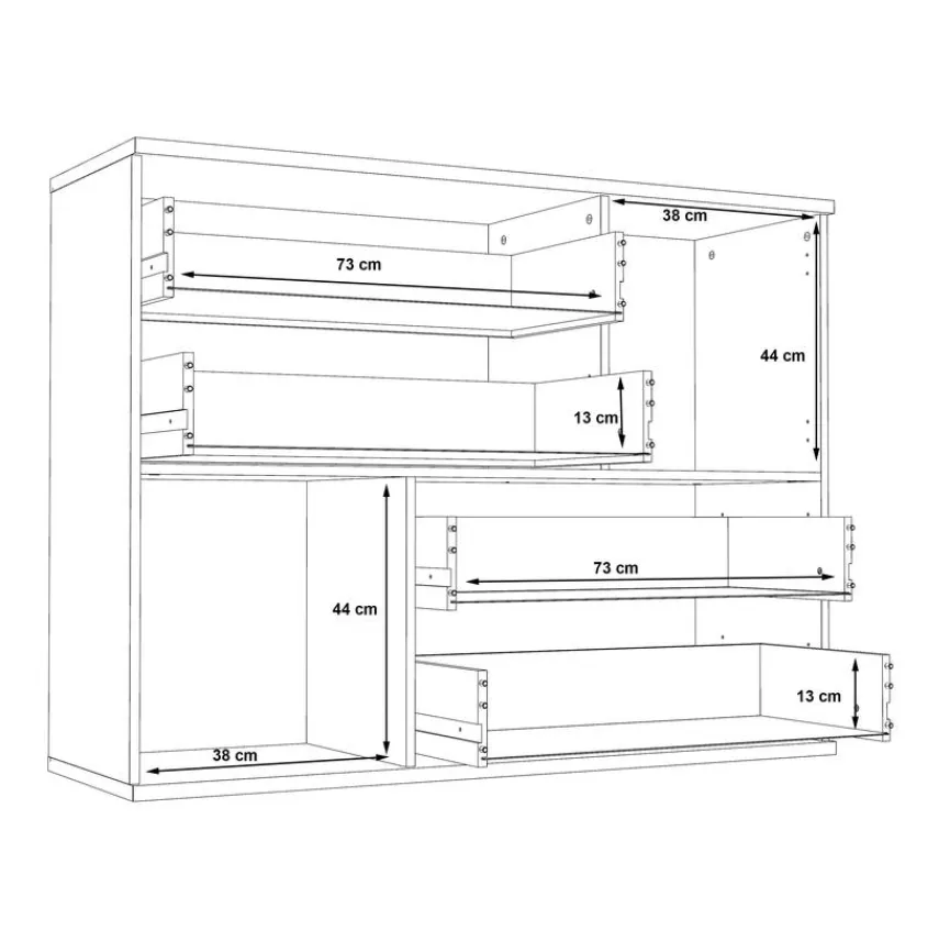 Outlet Kommode Skive Kommoden|Kommoden