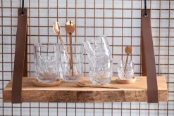 Leonardo Bar- & Weinzubehör|Korkuntersetzer Gocce 4tlg.