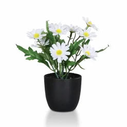 Grünpflanzen|Kunstblume Margerite 19 cm