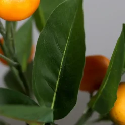 Grünpflanzen|Kunstpflanze Mandarinenbaum 55 cm