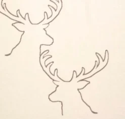 Fussenegger Kuscheldecken|Decken|Kuscheldecke Hirschköpfe 150 x 200 cm