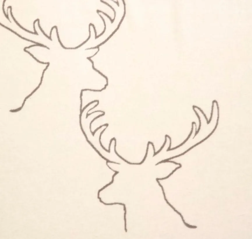 Fussenegger Kuscheldecken|Decken|Kuscheldecke Hirschköpfe 150 x 200 cm