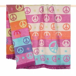 pad Kuscheldecken|Decken|Kuscheldecke Peace 150 x 200 cm