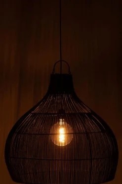 DAHEIM Lampenschirm Rattan Birne