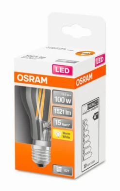 Osram LED Birne E27/11 Watt/Energie D