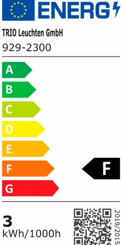 Trio LED Stiftsockellampe G9/3,8 Watt/Energie F