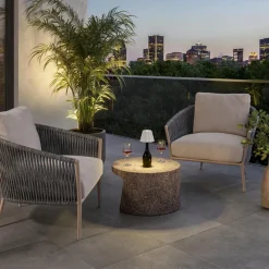 Sompex Außentischleuchten|Außentischleuchten|LED-Akku-Flaschenaufsatz Flower