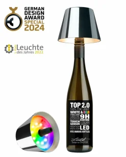 Sompex LED-Akku-Flaschenaufsatz Top 2.0