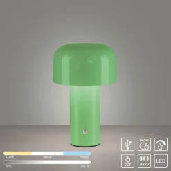 JUST LIGHT. LED-Akkutischleuchte Agnes