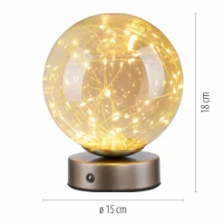 New LED-Akkutischleuchte Fadas Tischlampen