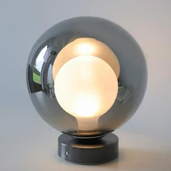 Paul Neuhaus Tischlampen|LED-Akkutischleuchte Popup