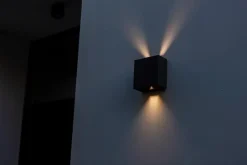 Lutec Außenwandleuchten|Außenwandleuchten|LED-Außenwandleuchte Gemini
