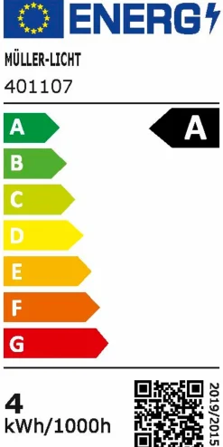 MÜLLER-LICHT E27|LED-Birne E27 / 3,8 Watt / Energie A