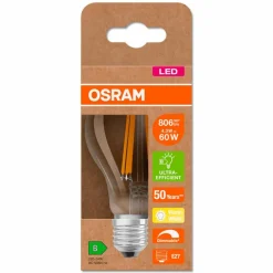 Osram E27|LED-Birne E27/4,3 Watt/Energie B