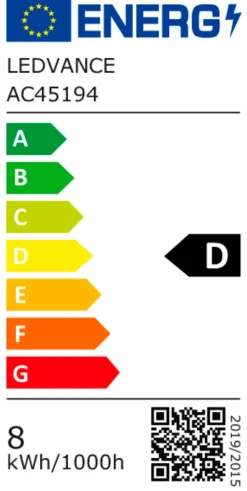 Osram LED-Birne E27/7,5 Watt/Energie D