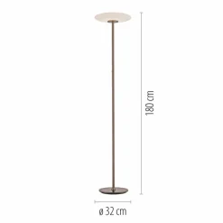 Hot LED-Deckenfluter Pure Vitrum Stehlampen