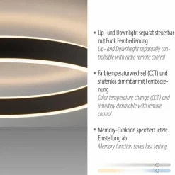 JUST LIGHT. Deckenleuchten|LED-Deckenleuchte Anelli