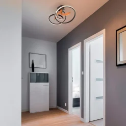 ELOBRA LED-Deckenleuchte Argentina Swirl