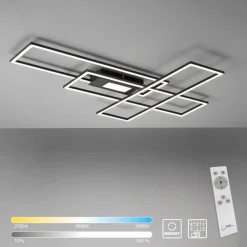 JUST LIGHT. LED-Deckenleuchte Asmin