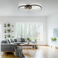 JUST LIGHT. LED-Deckenleuchte Asmina