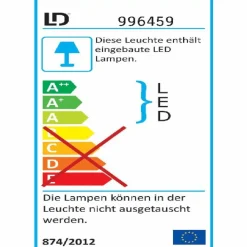 JUST LIGHT. Deckenleuchten|LED-Deckenleuchte Flat