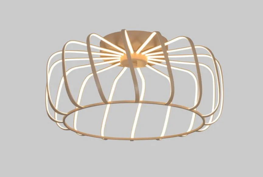 GeeTi LED-Deckenleuchte Lucca