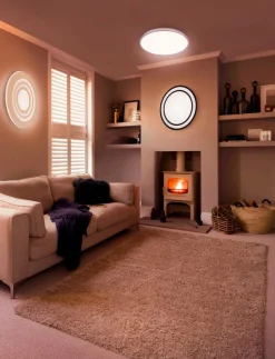 LED-Deckenleuchte Orbis Spiral Oval Deckenleuchten