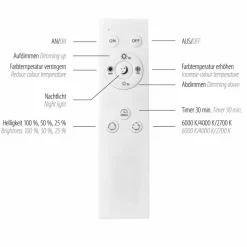 Paul Neuhaus LED-Deckenleuchte Osko