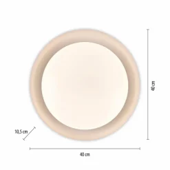 JUST LIGHT. LED-Deckenleuchte Osko