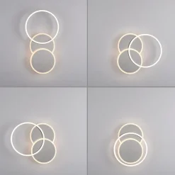 JUST LIGHT. LED-Deckenleuchte Sevent