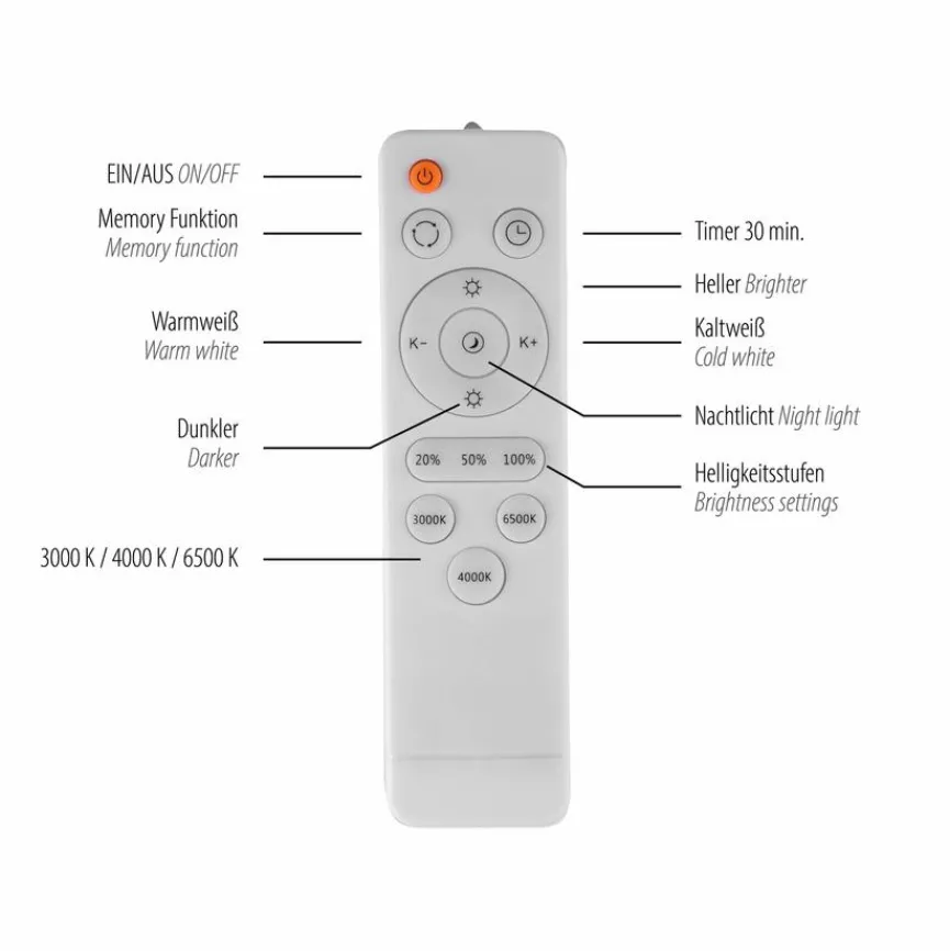 Best LED-Deckenleuchte Tavoli Deckenleuchten