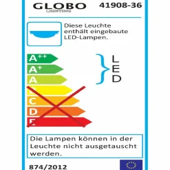 Globo LED-Deckenleuchte TILO