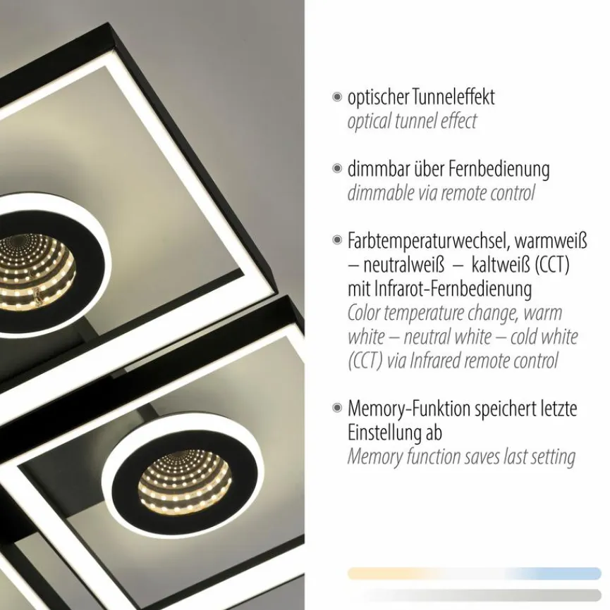 Paul Neuhaus LED-Deckenleuchte Traforo