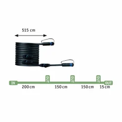Paulmann Wege- & Bodenleuchten|Wege- & Bodenleuchten|LED-Erdspieß Plug&Shine