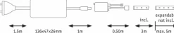 Paulmann LED-Flexband Maxi LED 3m Basisset