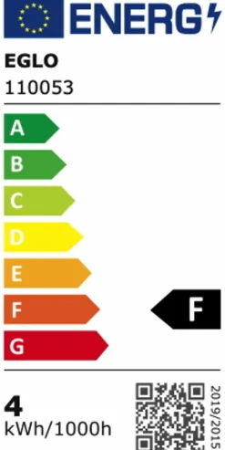 EGLO E27|LED-Globe E27/4 Watt/Energie F