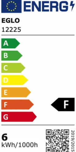 EGLO LED-Globeform E27/6Watt/Energie F