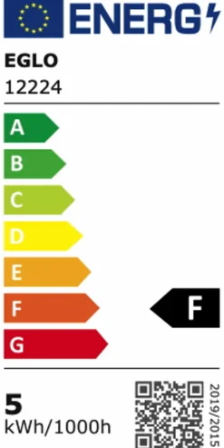 EGLO LED-Globeform E27/4,9Watt/Energie F