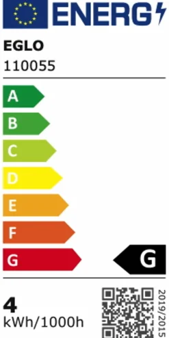 EGLO LED-Kolbenform E27/4Watt/Energie G