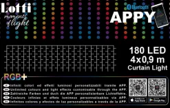 Lotti Lichterketten & Dekoleuchten|Lichterketten & Dekoleuchten|LED-Lichtervorhang Appy 180