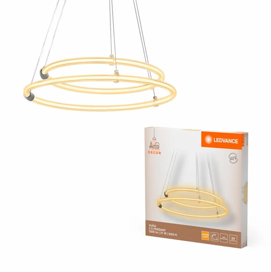 LEDVANCE LED-Pendelleuchte Aura 2XPendant