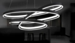 Cinque LED-Pendelleuchte Ciola