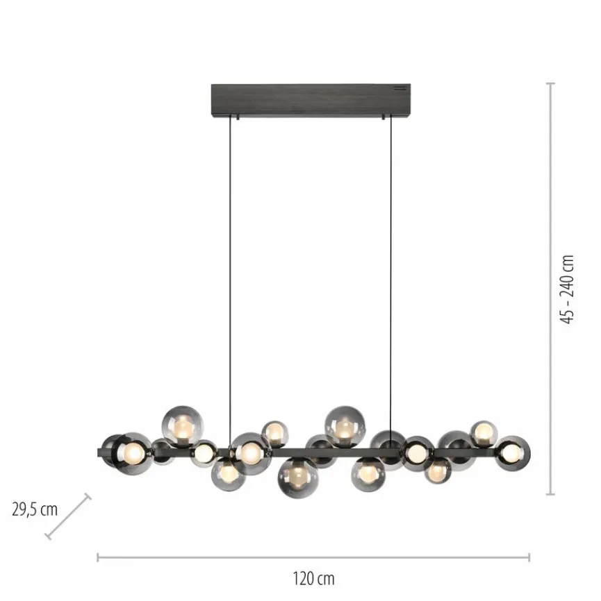 Neuhaus PURE LED-Pendelleuchte E-Popup