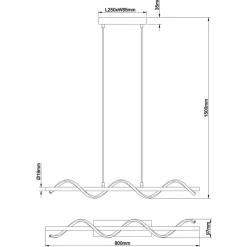 Sale LED-Pendelleuchte Eunice Pendelleuchten