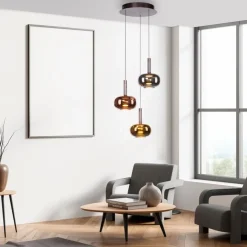 JUST LIGHT. LED-Pendelleuchte Irides