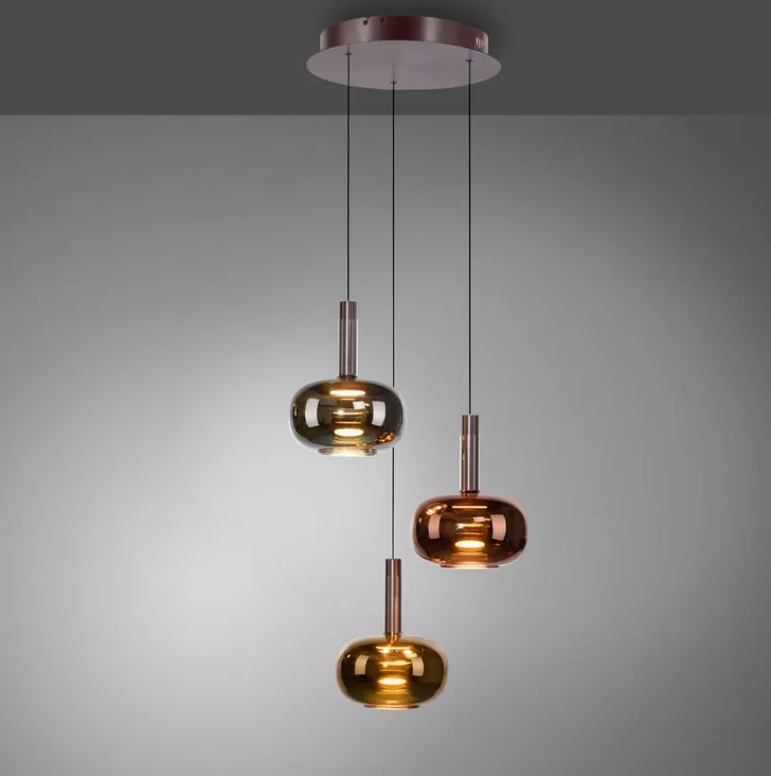 JUST LIGHT. LED-Pendelleuchte Irides