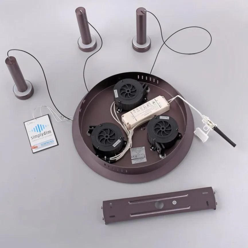 JUST LIGHT. LED-Pendelleuchte Irides