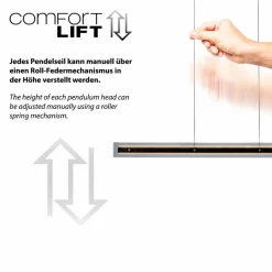 SCHÖNER WOHNEN-Kollektion Pendelleuchten|LED-Pendelleuchte Lena